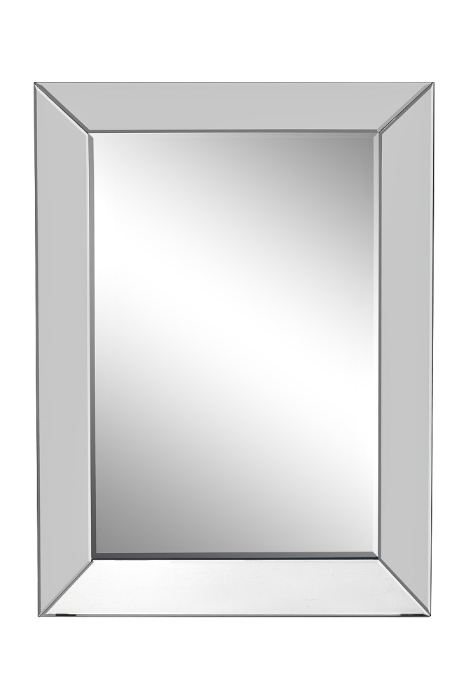 Зеркало прямоугольное в зеркальной раме Мебель Да Винчи