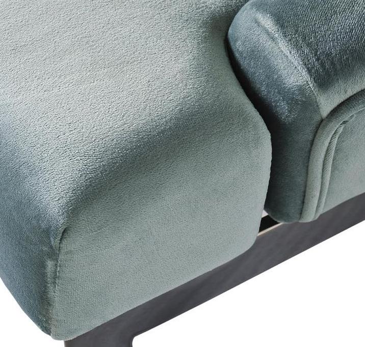 Стул на металлическом каркасе мятный 76ar-6210-mt