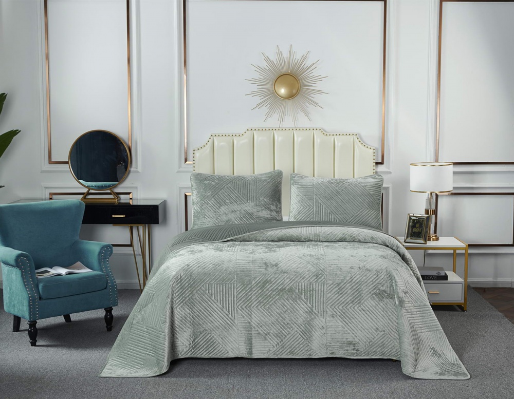 Покрывало Патрисия (изумруд)