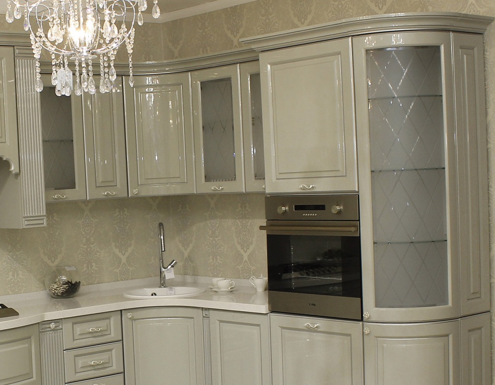 Купить кухню Marya светлый лак распродажа в Лихославле